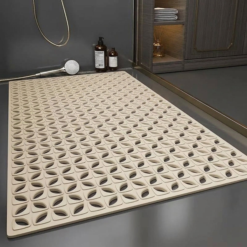 Tapis de Douche Antidérapant Motif Pétales Pétaléa
