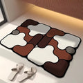 Tapis de Bain Antidérapant Mosaïque Galets Moséa
