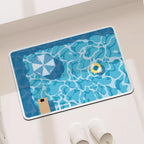 Tapis de Bain Antidérapant Piscine Illustrée Piscéa