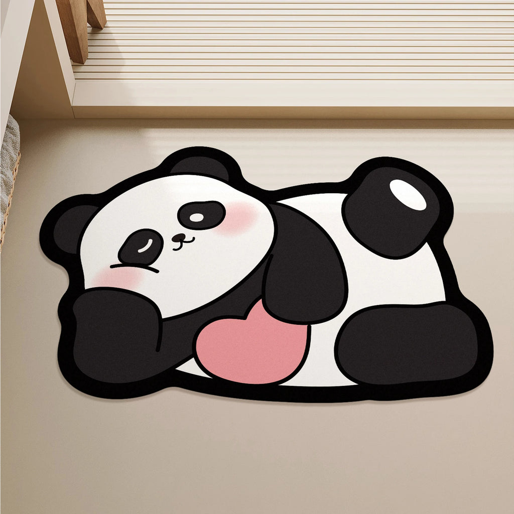 Tapis de Bain Antidérapant Cocoon Forme Originale Ultra-Absorbant