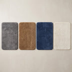Tapis de Bain Antidérapant Moelleux Mousse à Mémoire de Forme Velya