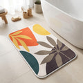 Tapis de Bain Antidérapant Feuillage Tropical Verdéa