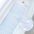 Tapis de baignoire Baignéa Transparent, ventouses et picots de massage
