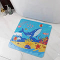 Tapis de bain Marinéa motif Baleine