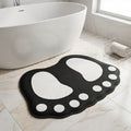 Tapis de Bain Antidérapant Empreinte de Pied Empreinta