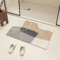 Tapis de bain Aquaréa - Couleur 1, motif abstrait aquarelle