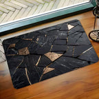 Tapis de bain Marbréa sur parquet